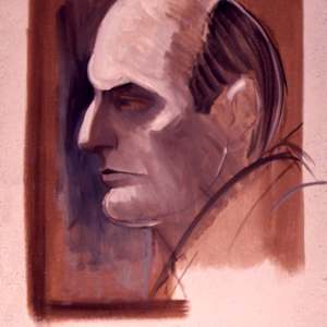 Katzenbach Portrait by Alan Wood-Thomas, Image 1.