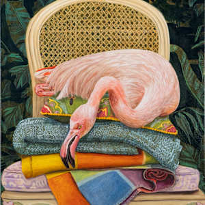Flamboyance Flamingo by Fiona Smith