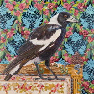 I Hear The Sound of Mandolins, Magpie by Fiona Smith