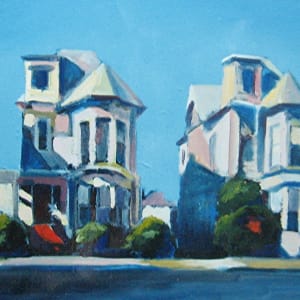 Victorian Houses Oakland by Roger Ewers