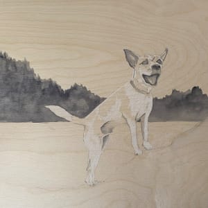 First Day at the Beach by Tia Sunshine Art 