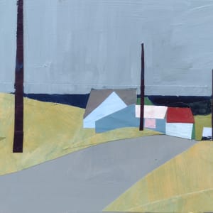 Road and Houses, Cape Cod (after Hopper) by Matt Carrano