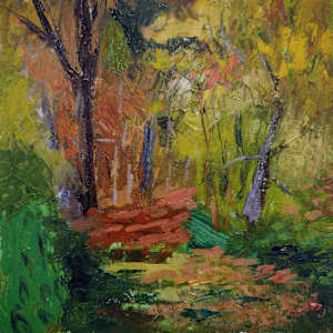 Falling leaves at Beaver Brook by Matt Carrano