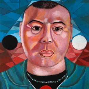 Self portrait: Tezcatlipoca by Diego Herrera, Image 1.