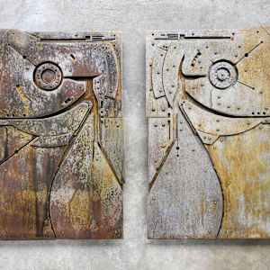 Divisa Fatum (diptych) by K.L. Wollons, Image 1.