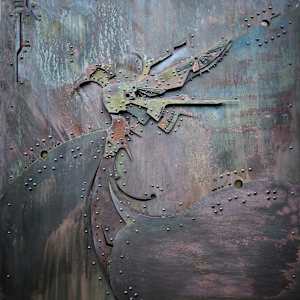 Huitzilin by K.L. Wollons  Image: Early morning natural light (brings out blue tones).