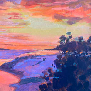 South Coast Sunset by Kate Gradwell  