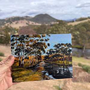 Afternoon by the Goobarragandra by Kate Gradwell 