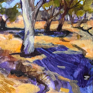 Flinders Gum Study by Kate Gradwell 
