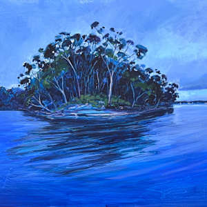 Boating home before dark by Kate Gradwell 