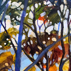 Blue Trees by Kate Gradwell 