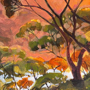 Middle Harbour Twilight by Kate Gradwell 