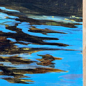 Nungurner Jetty at Sunset (commission) by Kate Gradwell 