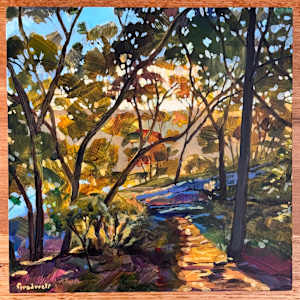 Down to the lookout by Kate Gradwell 
