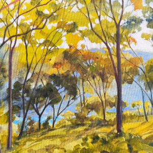 Hazy Blue Days by Kate Gradwell 