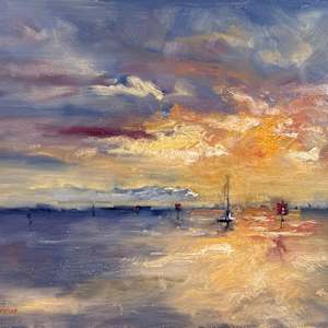 Sunrise over Moreton Bay by Jason Hawkins