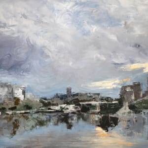 Early morning on the Brisbane River by Jason Hawkins