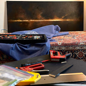 The Luminous Edge, 50x74 by Elizabeth Hasegawa Agresta, Image 2.