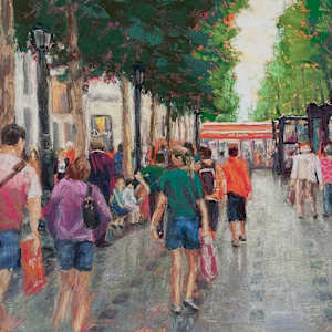 Out Shopping by Diane Pavelka