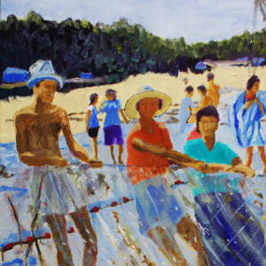 Beach Netting by Geoff Hargraves 