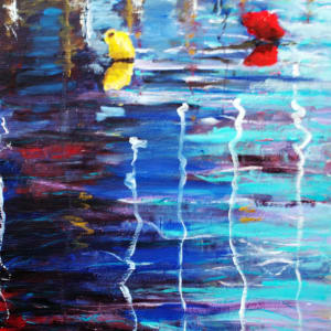 Harbour Reflections by Geoff Hargraves  Image: Harbour reflections small