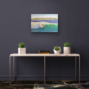 Left at the Wall by Geoff Hargraves  Image: Virtual wall hanging 