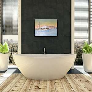 Dawn, New Years Day- Farm Cove by Geoff Hargraves 