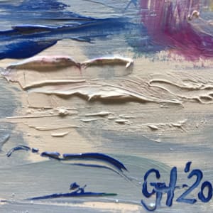 To Hobart by Geoff Hargraves  Image: detail of signature