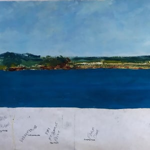 A Harbour Study - Before Phillip 