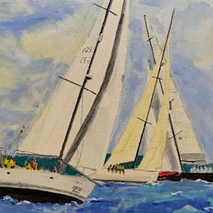 whitsunday sail by Geoff Hargraves 