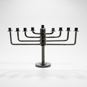 Convertible Candelabra Menorah Christmas Tree by Damon Hamm
