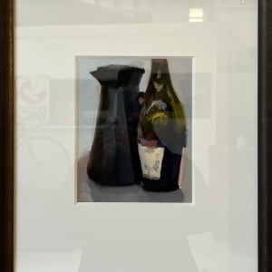 Oil Study - Water and Wine by Nour Hassan