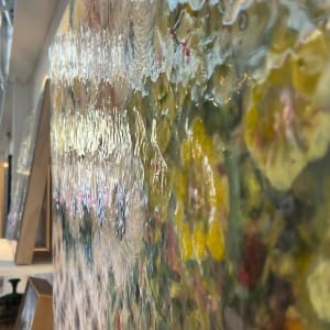 Rolling in the Deep by Helen Keen  Image: Detail of encaustic surface