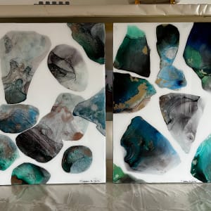 Stones IX by Susanne de Zarobe 