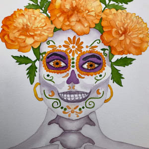 Muertos Mask by Sarah Scott Falk, Image 1.