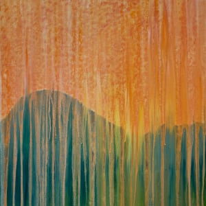 Early Valley Sunset Rain by Rachel Brask