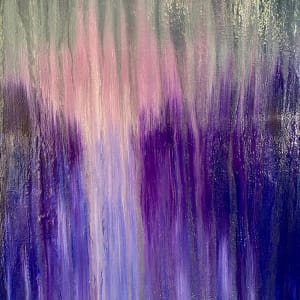 Gray Rain Over Amethyst Sound by Rachel Brask