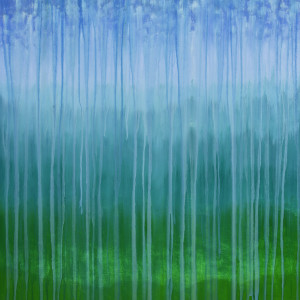Rainy Moment 08 Forested Mountain Rain by Rachel Brask