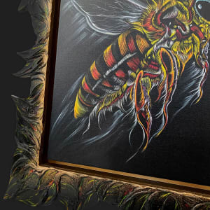 Flight of the Honey Bee (Cat#1941-002) by Pamela Sukhum - Infinite Vision Art  Image: detail image