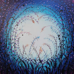 Waiting (Cat#1801-043) by Pamela Sukhum - Infinite Vision Art, Image 1.
