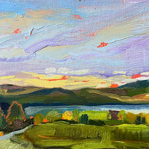 Red Glow by Maureen Church