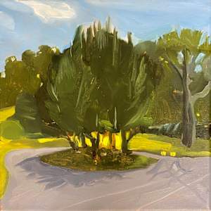 Log Cabin Road by Maureen Church