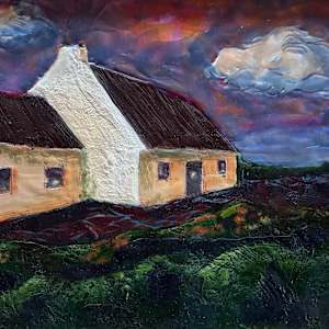 Cottage at Ballyvaughan by Maureen Church
