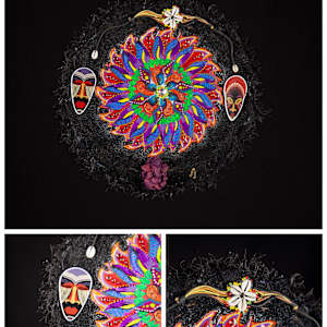Blended Cultures by Dellis Frank 
