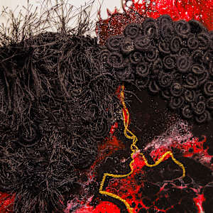 Their First Kiss by Dellis Frank  Image: Their First Kiss detail 2