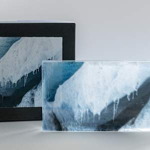 Glacier #3 / Unique piece by Margaret Lansink 
