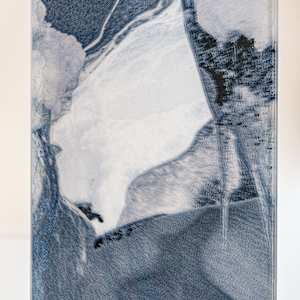 Glacier #6 / Unique piece by Margaret Lansink 