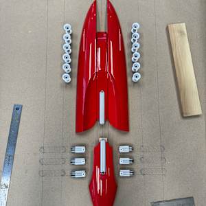 Formula 1X - Artist Proof #1 - Ferrari Red by Robert Obier 