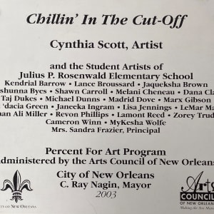 Chillin' in the Cut-Off by Cynthia Scott 