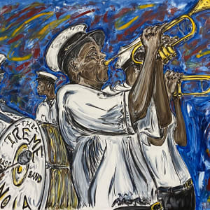 Treme Brass Band #2 by Corey Allen